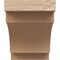 Ekena Millwork 6in. W x 8in. H x 24in. L Mediterranean Woodgrain TimberThane Rafter Tail, Primed Tan RFTUR06X08X24MEDRCPR - alternate 5